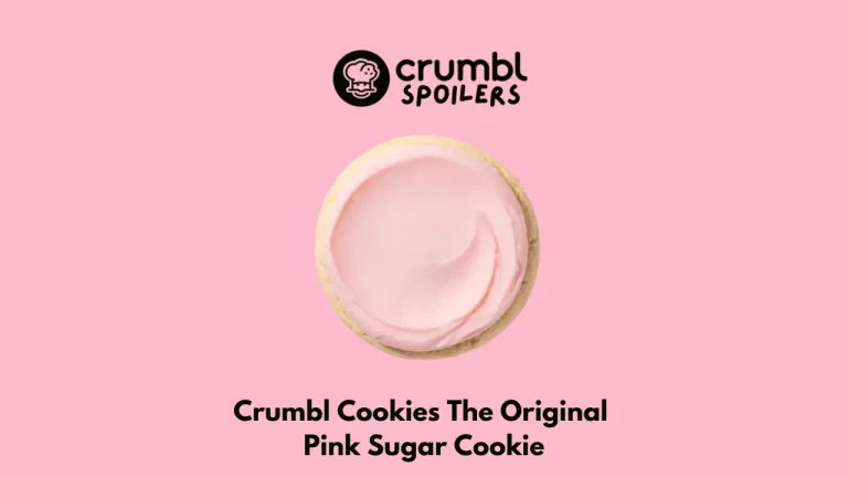 Crumbl Cookies Original Pink Sugar Cookie
