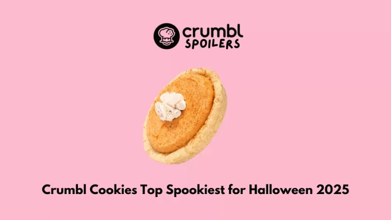 Top 5 Spookiest Crumbl Cookies for Halloween 2025